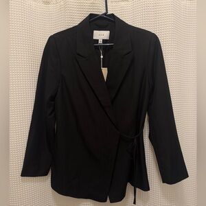 VILA Women's Elegant Black Blazer